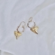 Hinatea Shark Tooth Earrings Shark tooth earring Hawaiian jewelry,Hawaiian-inspired jewelry, tropical jewelry, Aloha jewelry